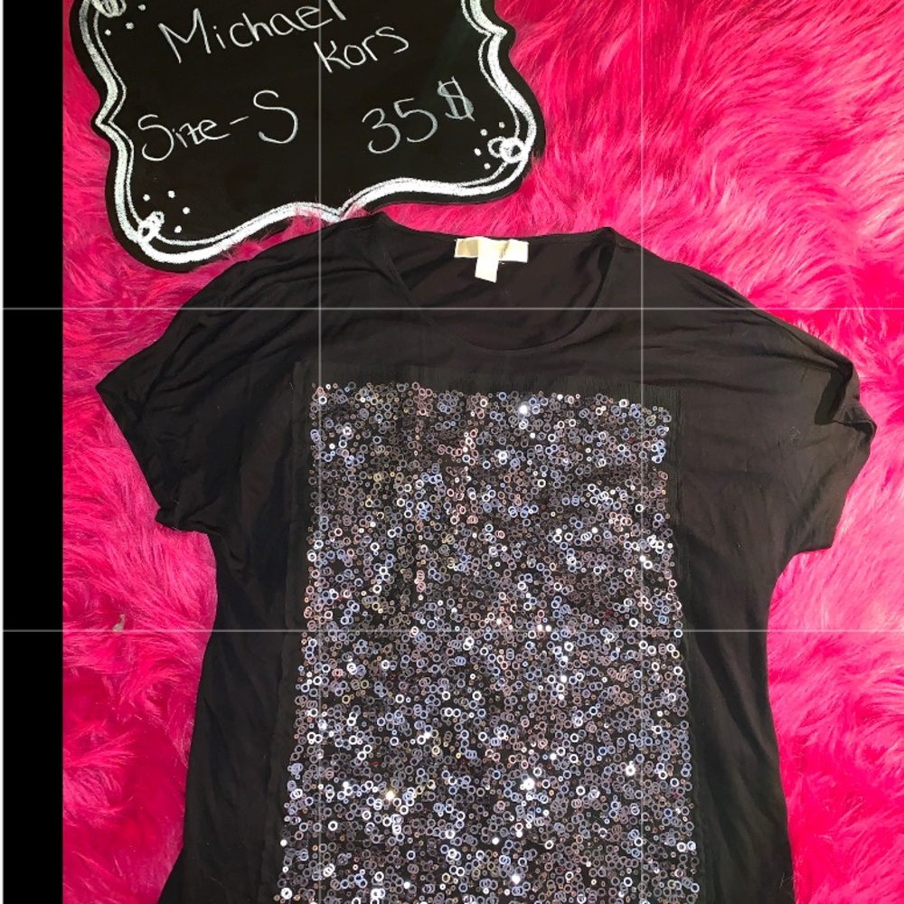Michael kors sequin T-shirt